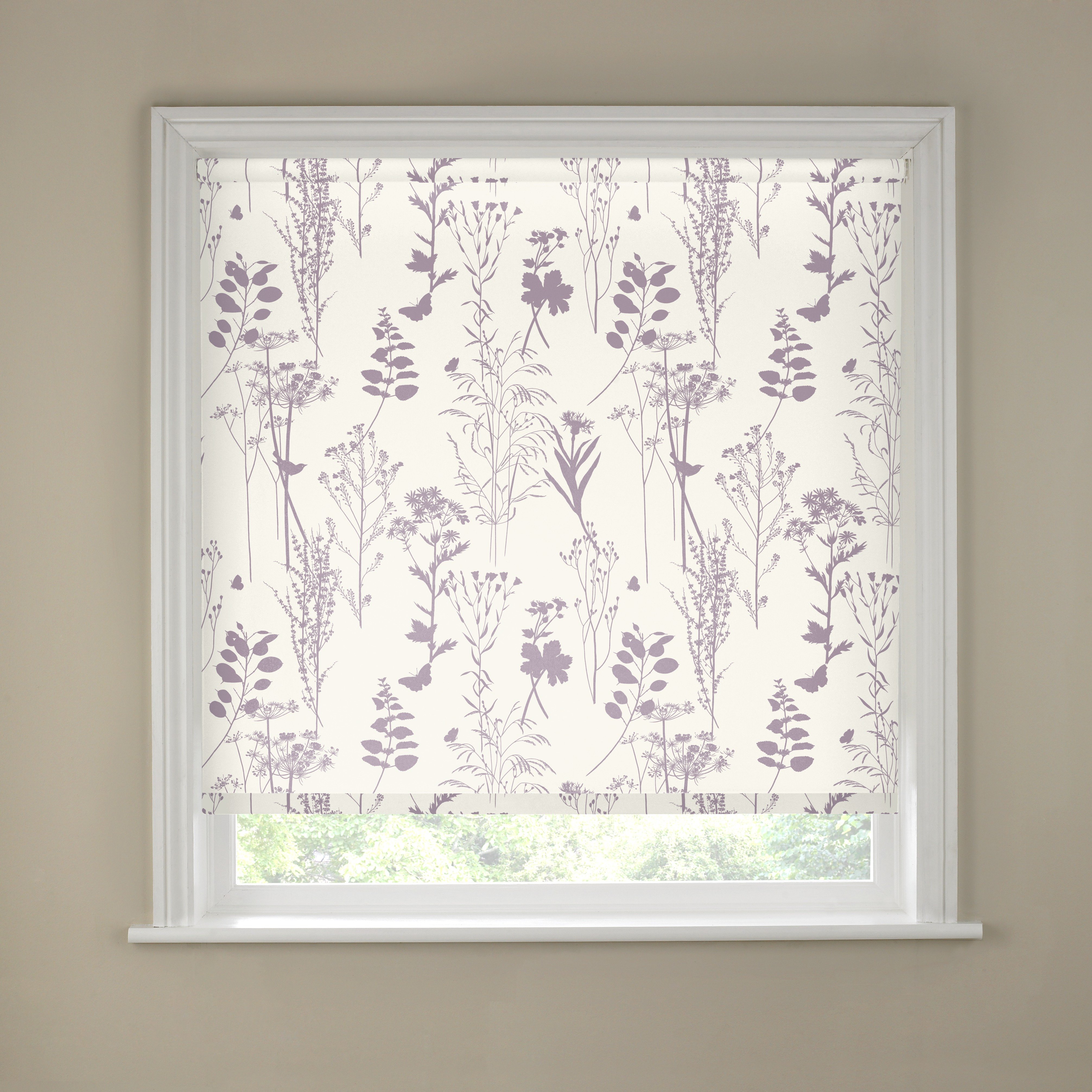 Meadow Blackout Roller Blind - 3ft - Heather. Review