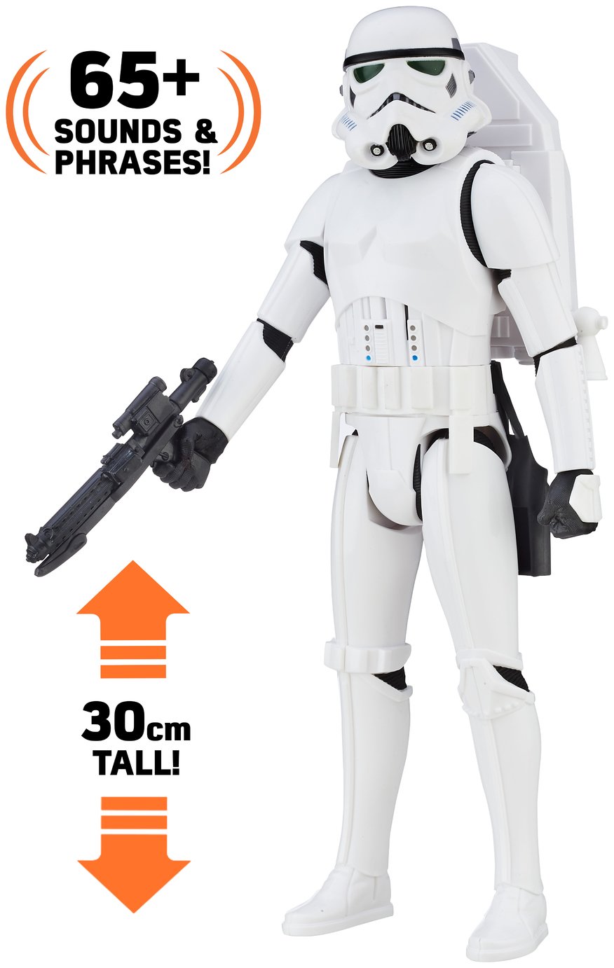 star wars rogue one interactech imperial stormtrooper figure