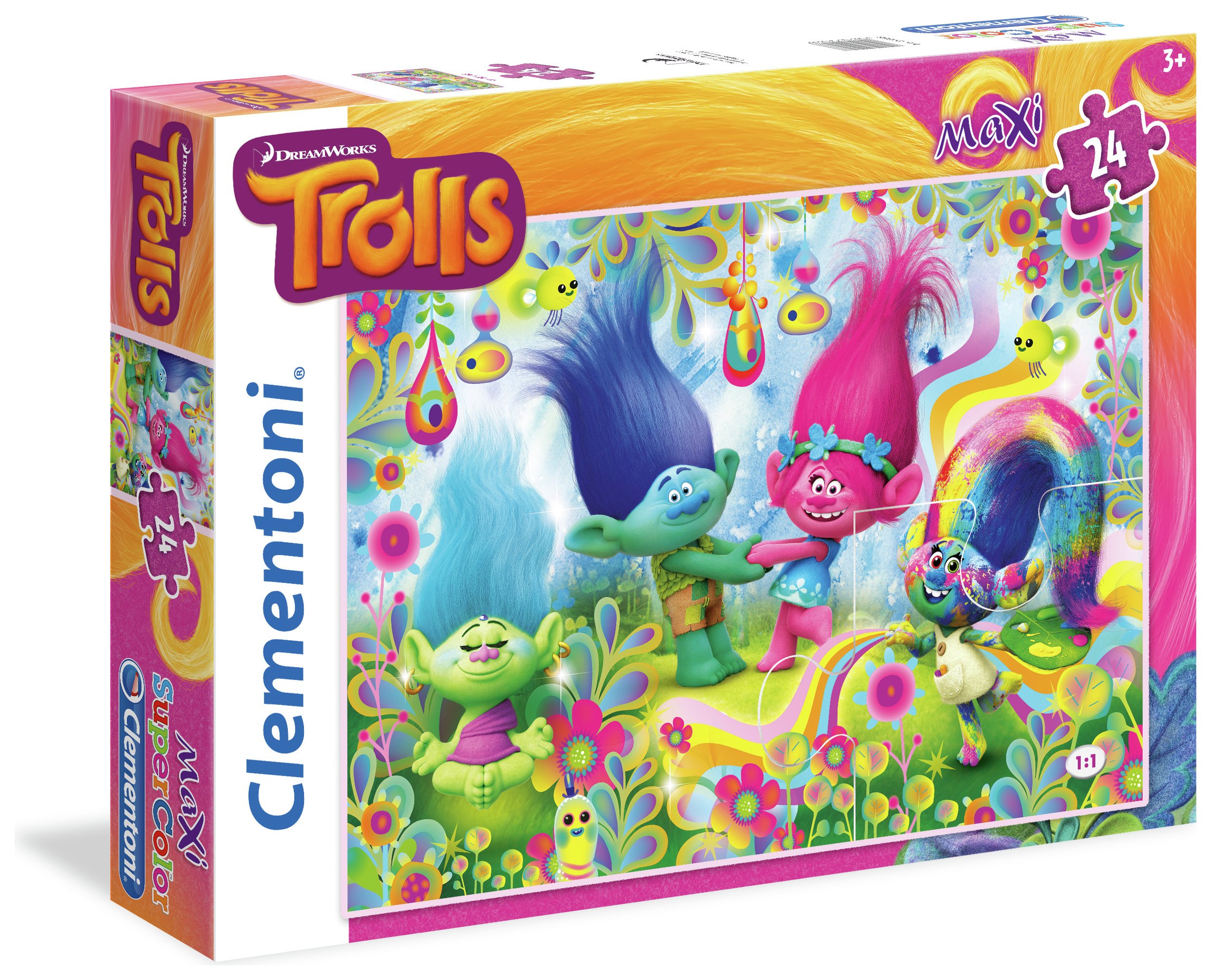 Trolls - Dreamworks 24 Maxi Pieces Puzzle. Review