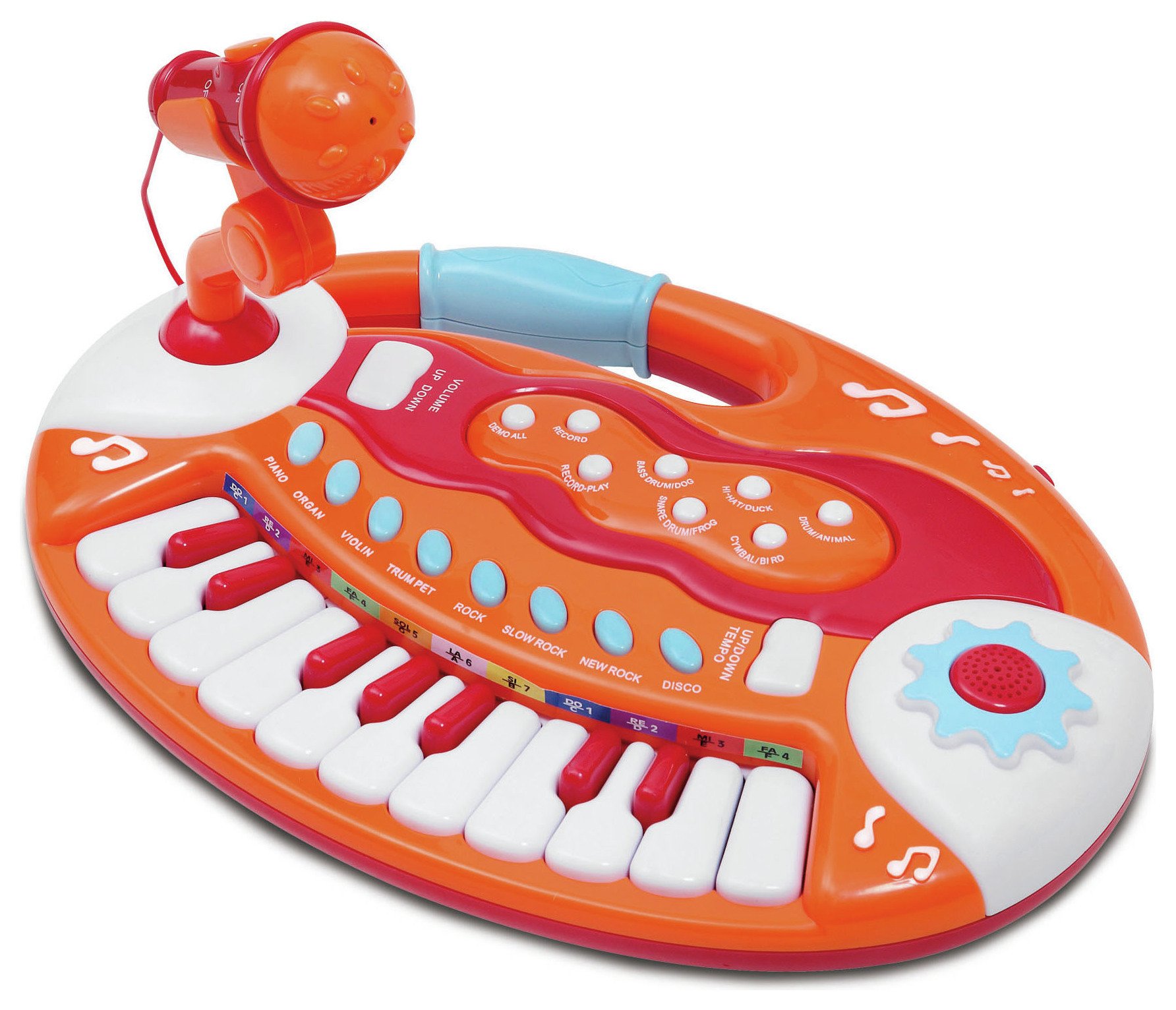 Electronic Keyboard with Microphone. Review