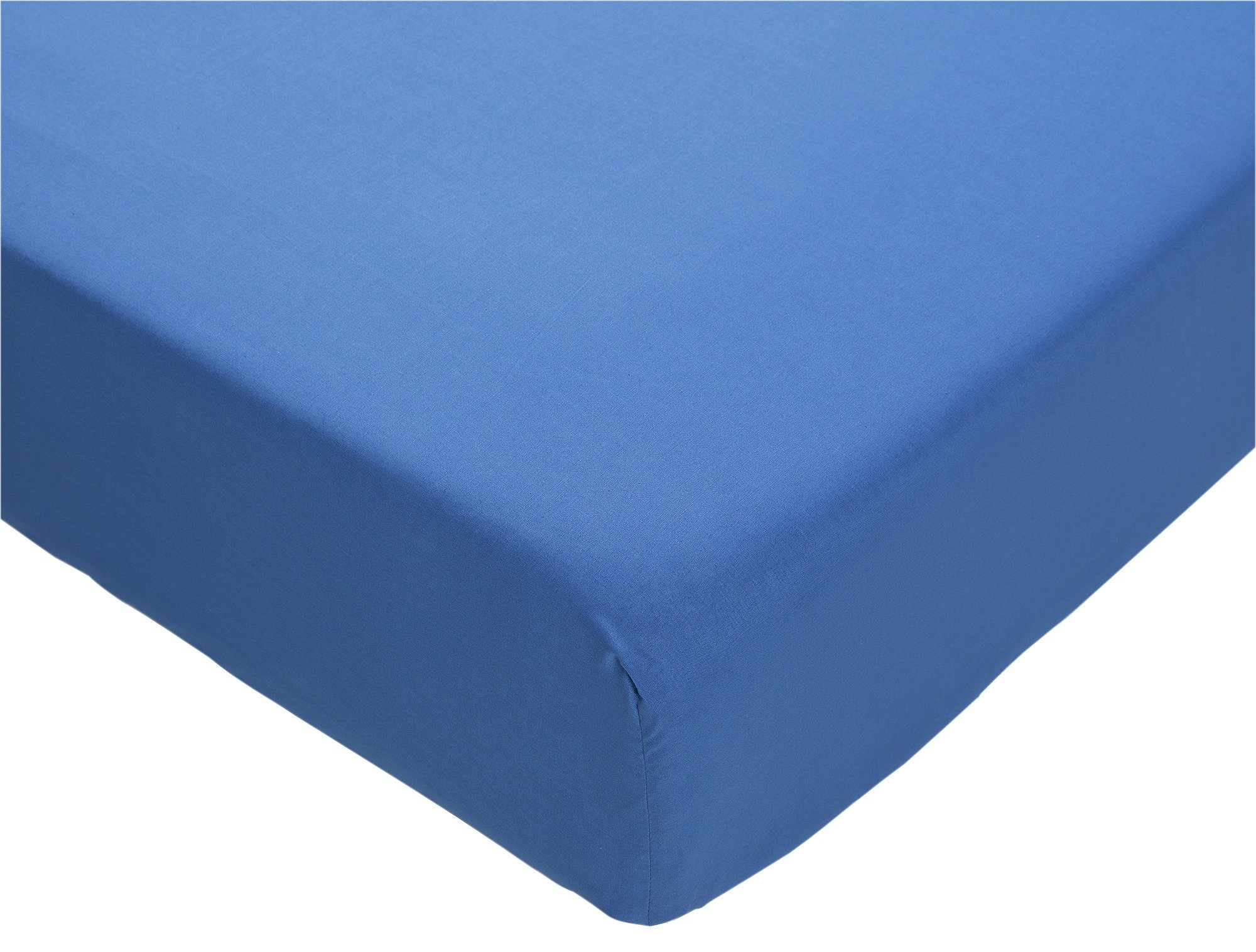 ColourMatch Ink Blue Fitted Sheet - Single Review