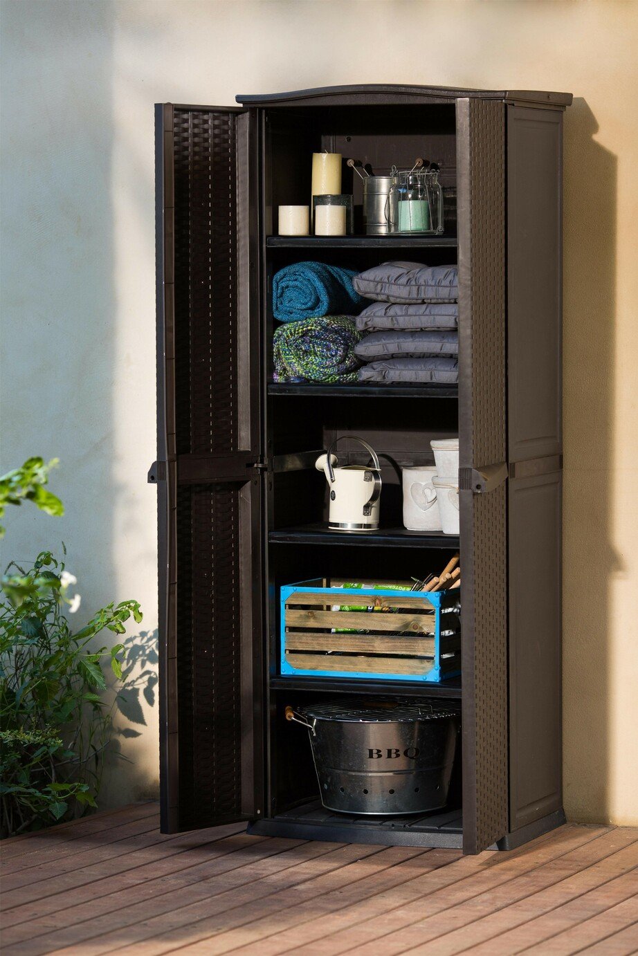 Keter - Borneo Rattan Storage Cupboard Review