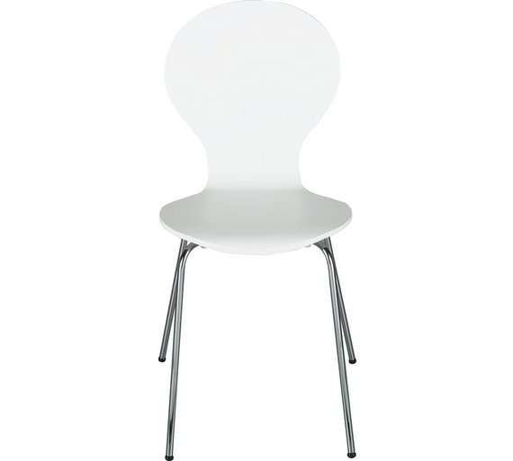 Buy ColourMatch Super White Bentwood Dining Chair at Argos.co.uk Your