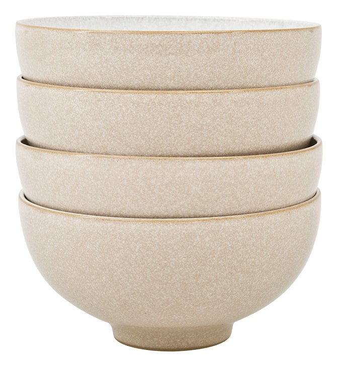 Denby - Elements Set of 4 Rice Bowls - Natural Review