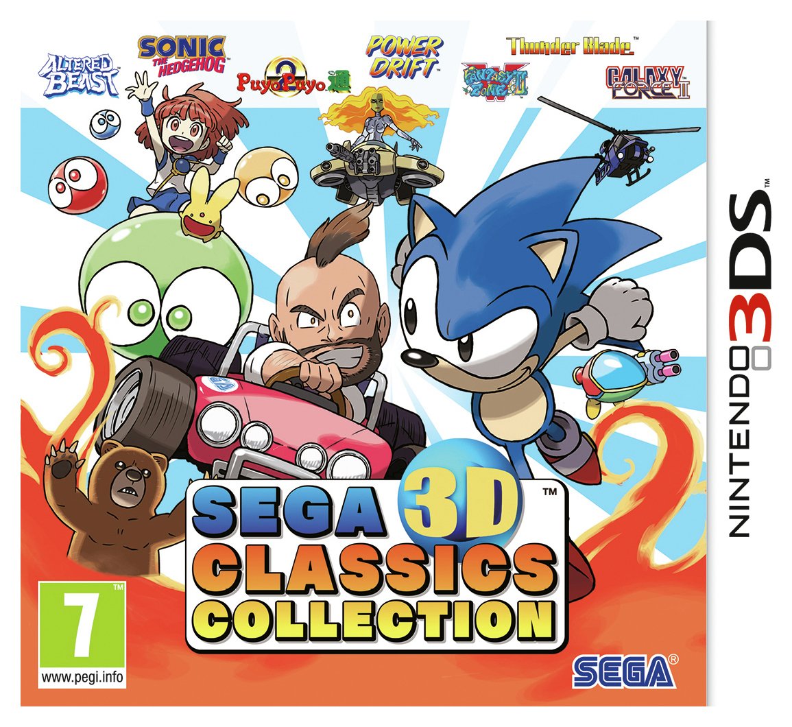 SEGA 3D Classic Collection 3DS Game Argos Exclusive Review Review