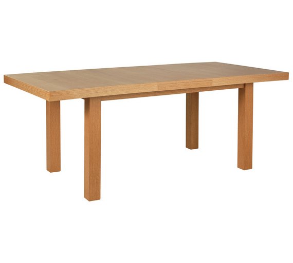 Buy Collection Wickham Oak Effect Extendable Dining Table at Argos.co