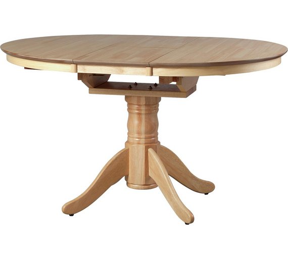 Buy Collection Kentucky Extendable Dining Table Natural at Argos.co
