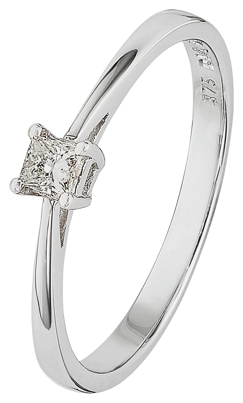 Revere 9ct White Gold 0.10ct Diamond Ring Review