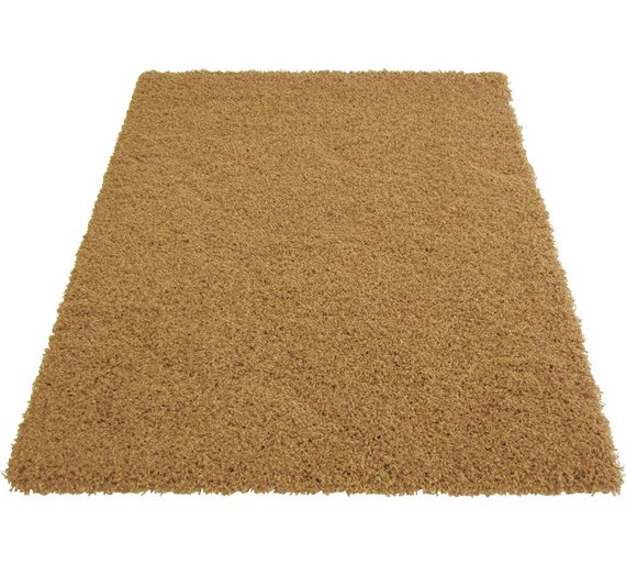 Buy Jazz Shaggy Rug Latte 160 x 230cm at Argos.co.uk Your Online