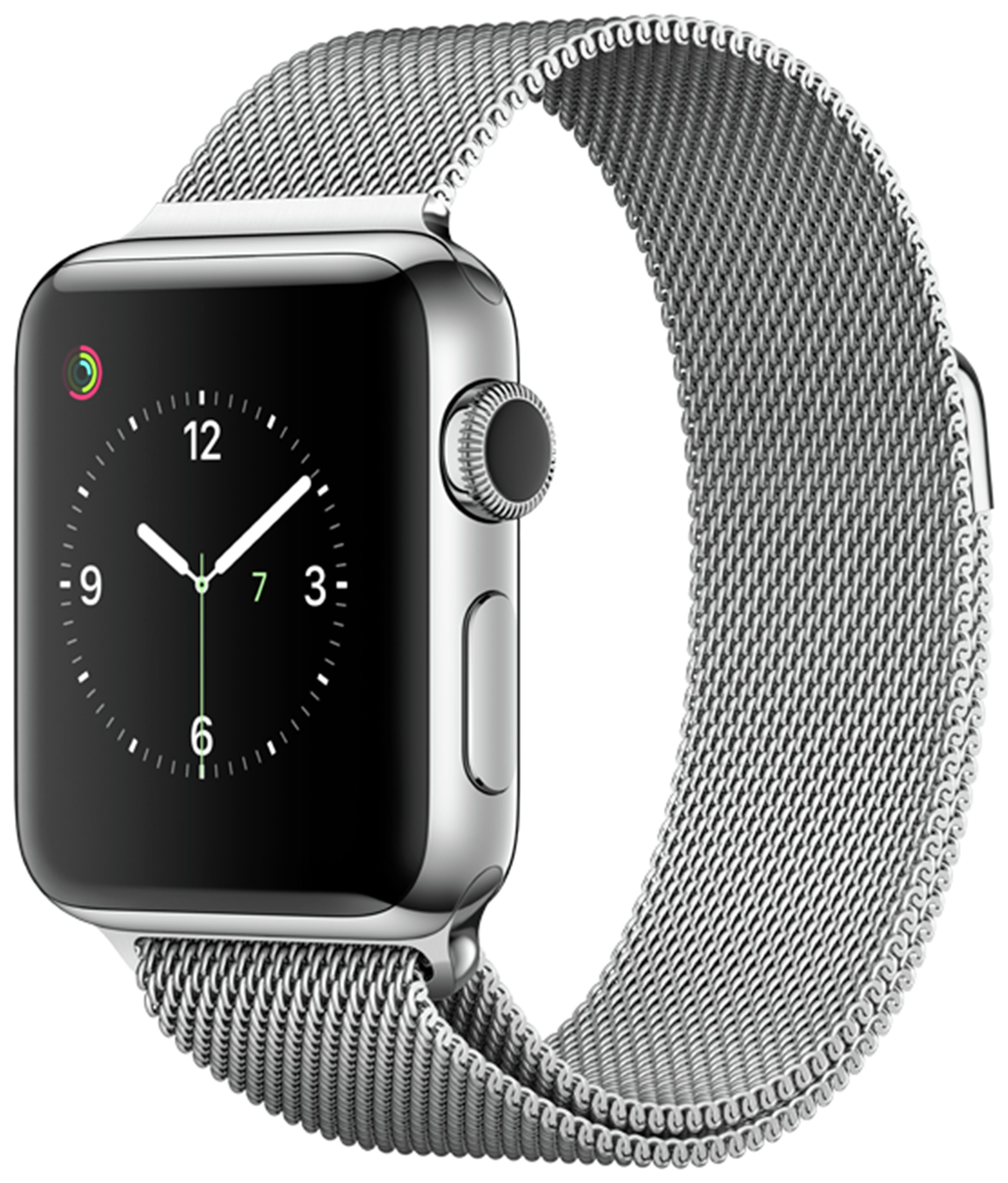 apple watch 4 silver stainless steel