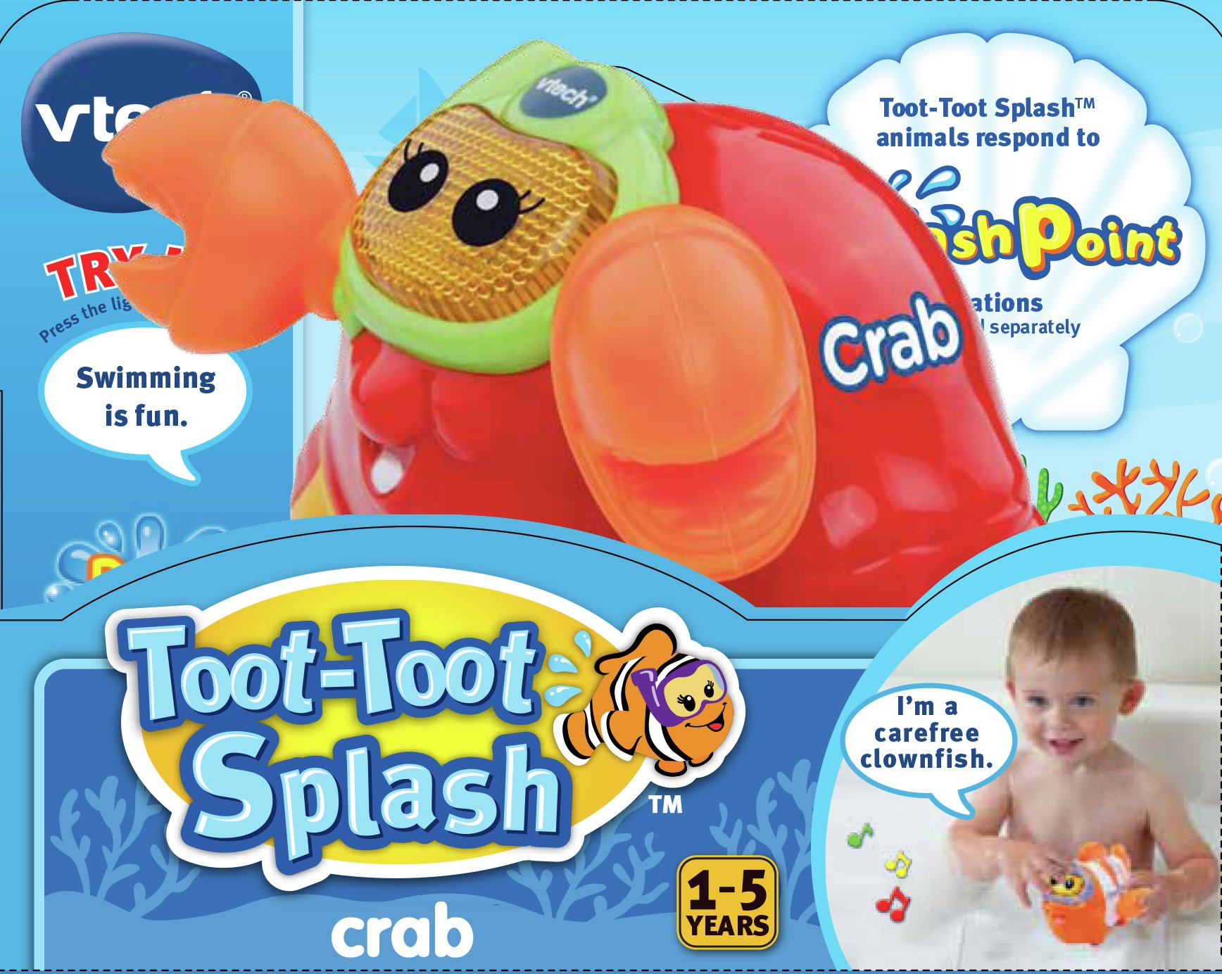 VTech - Toot-Toot Splash Crab Review