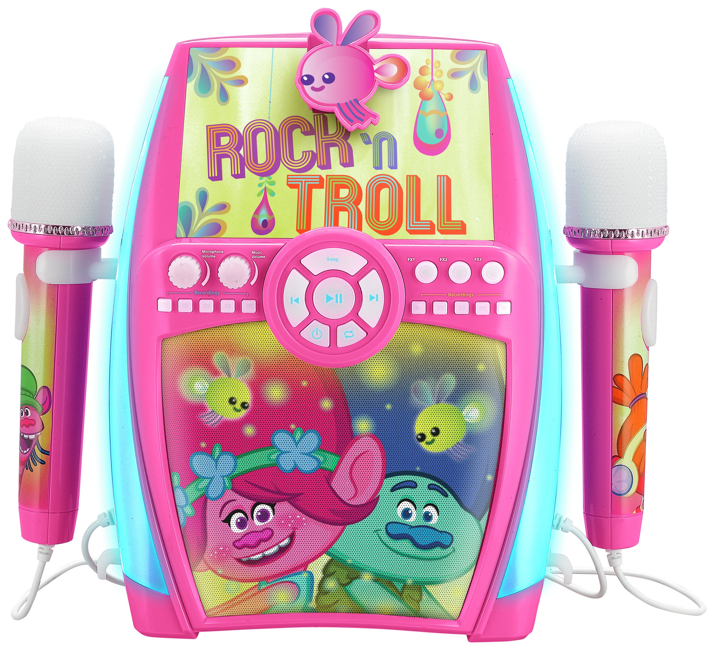 Review of Trolls Karaoke with Dual Microphones.