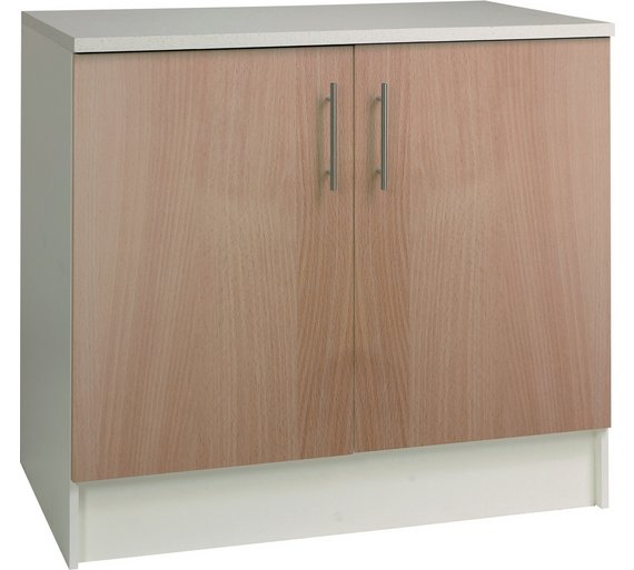 Buy Athina 1000mm Fitted Kitchen Base Unit Beech at Argos.co.uk