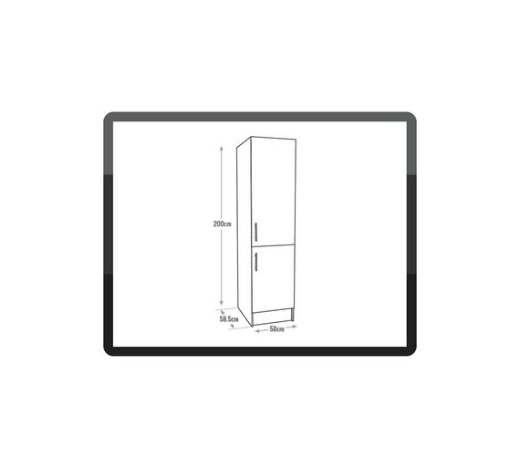 Buy Athina 500mm Tall Fitted Kitchen Unit Oak Wood Effect at Argos.co