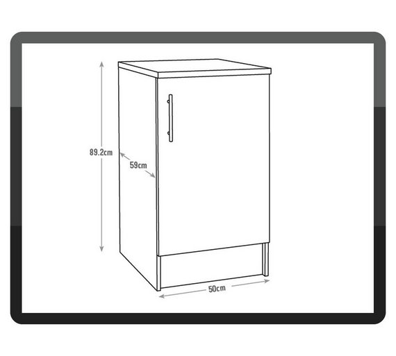 Buy Athina 500mm Fitted Kitchen Base Unit Oak at Argos.co.uk Your