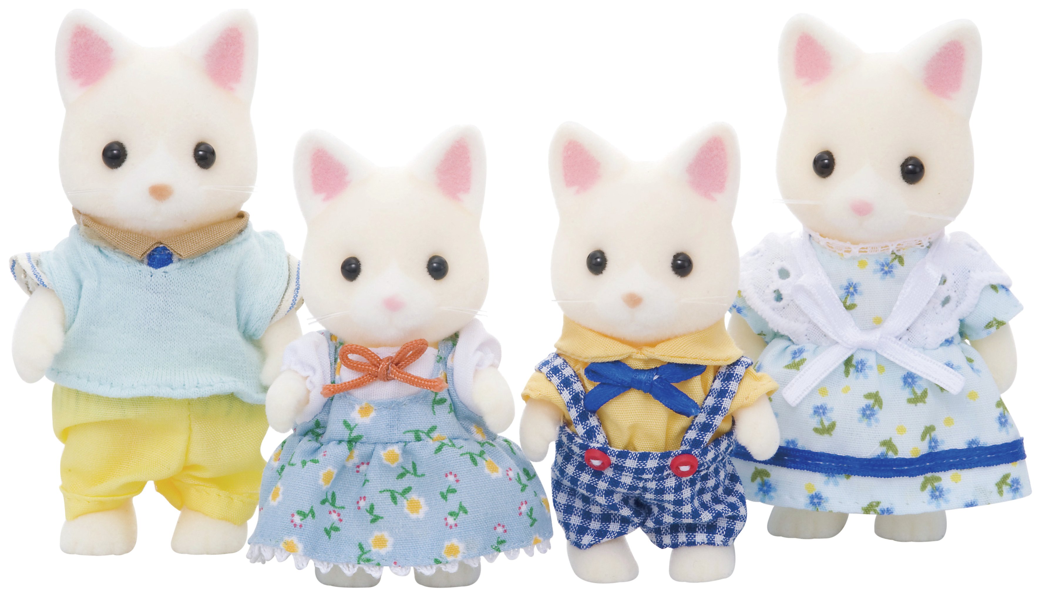 Sylvanian Families Silk Cat Family. review