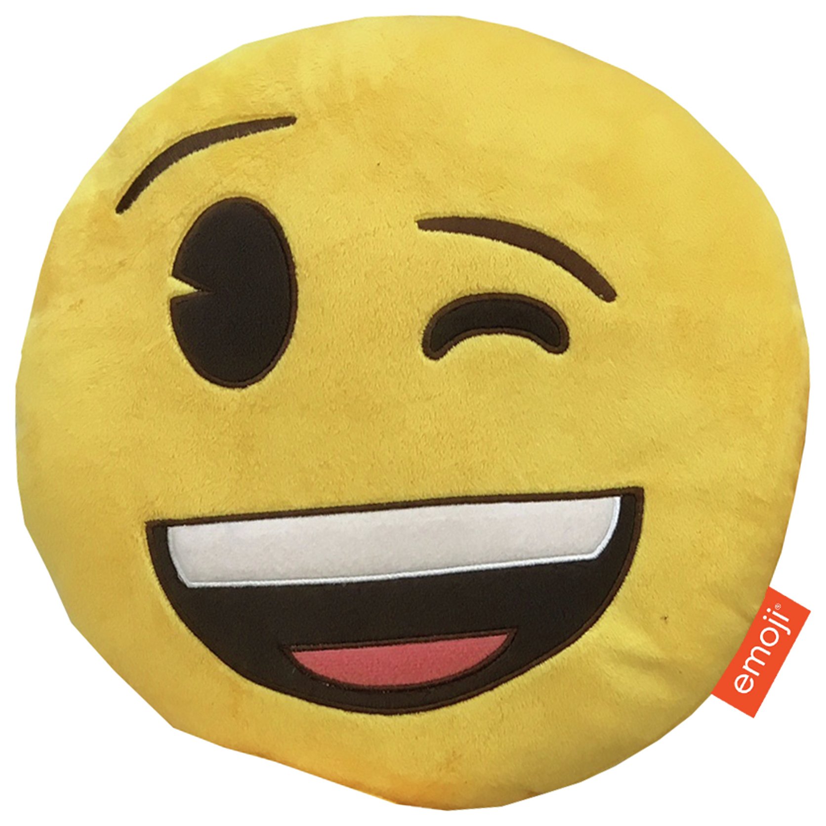 Emoji Round Wink Cushion review