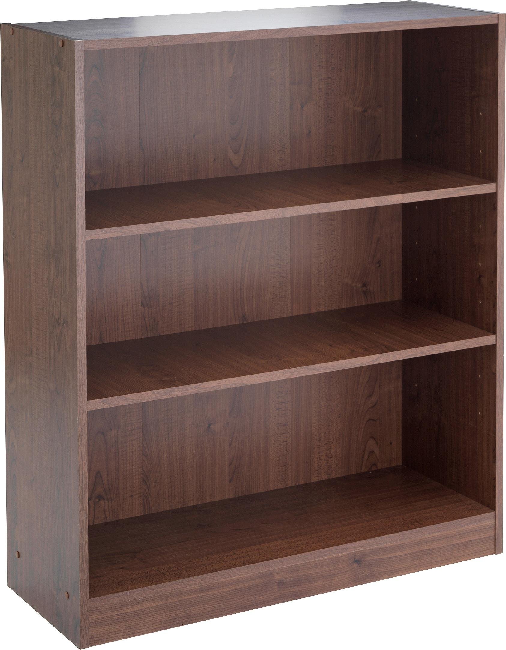 Buy Argos Home Maine 2 Shelf Small Bookcase Walnut Effect Bookcases