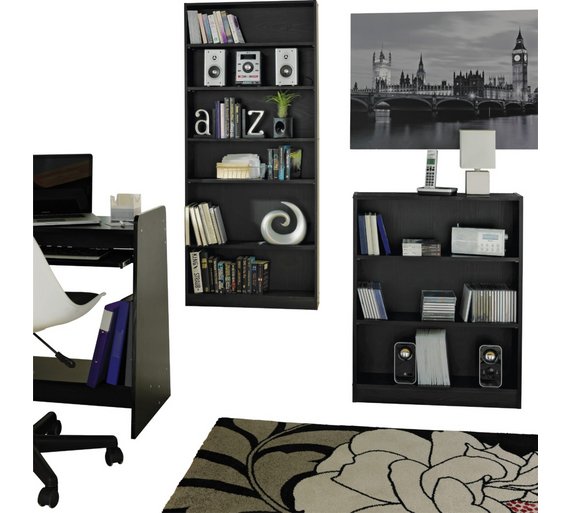 Buy HOME Small Bookcase Black at Argos.co.uk Your Online Shop for