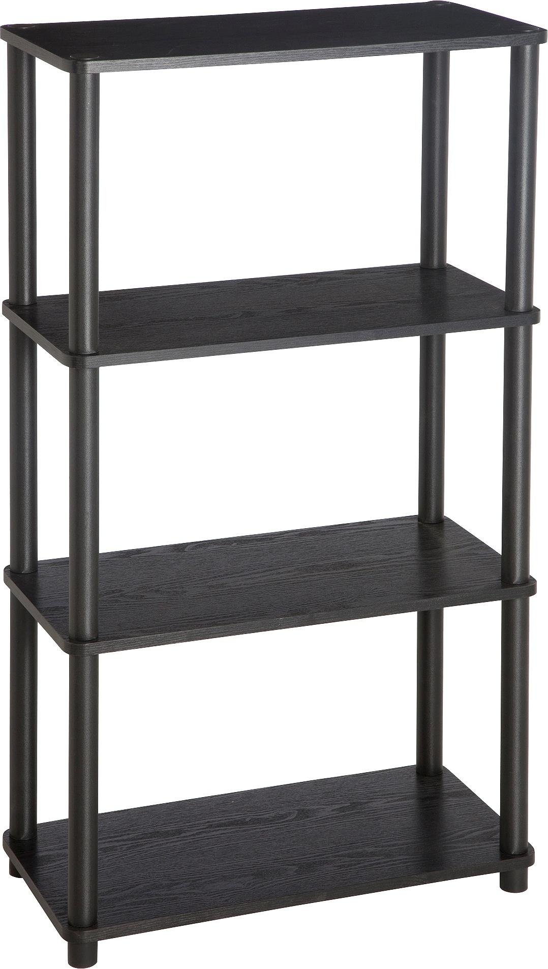 Buy HOME Verona 4 Shelf Shelving Unit Black at Argos.co.uk Your