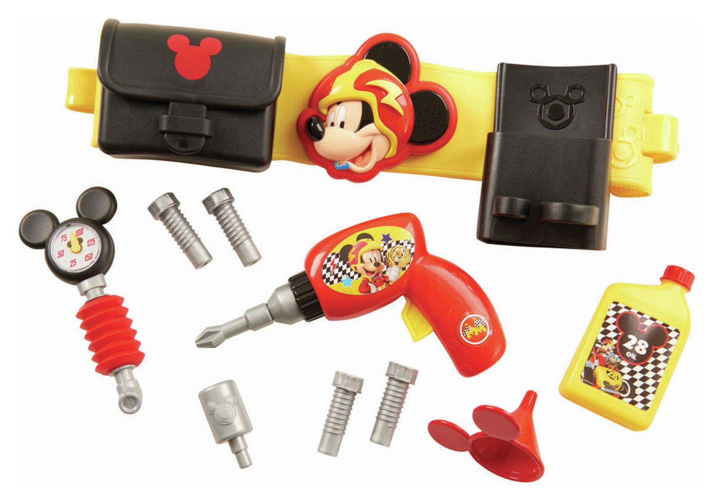 Mickey and the Roadster Racers Talking Tool Belt. review