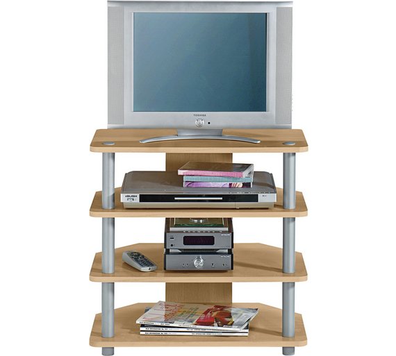 Buy HOME Verona Corner TV Unit Beech Effect at Argos.co.uk Your Online Shop for