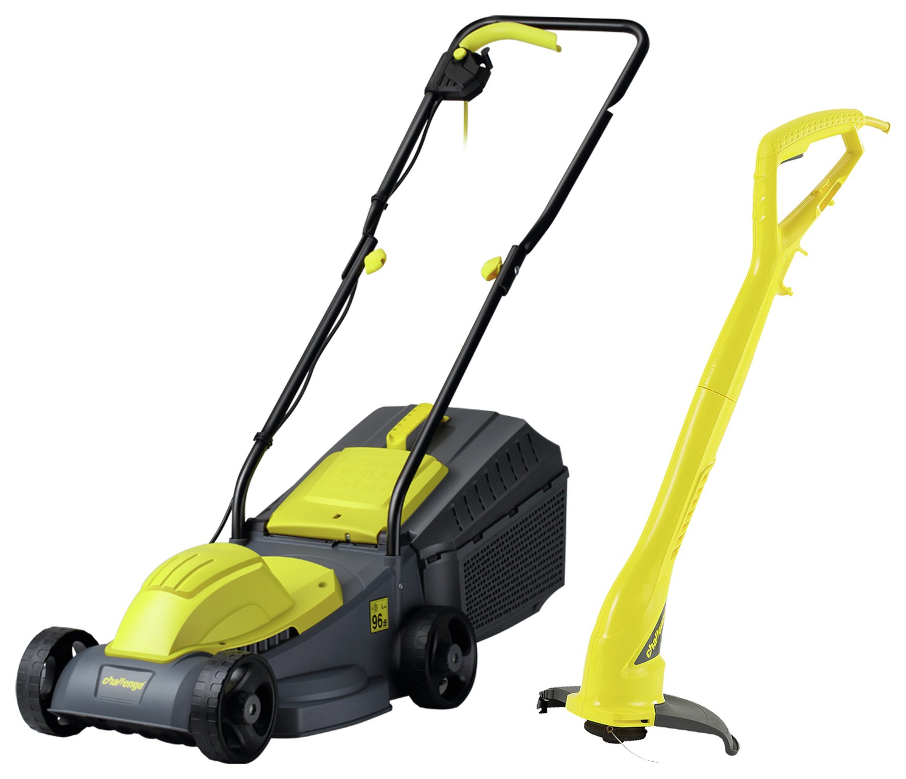 Challenge 31cm Corded Rotary Lawnmower 1000W + Trimmer 250W Review