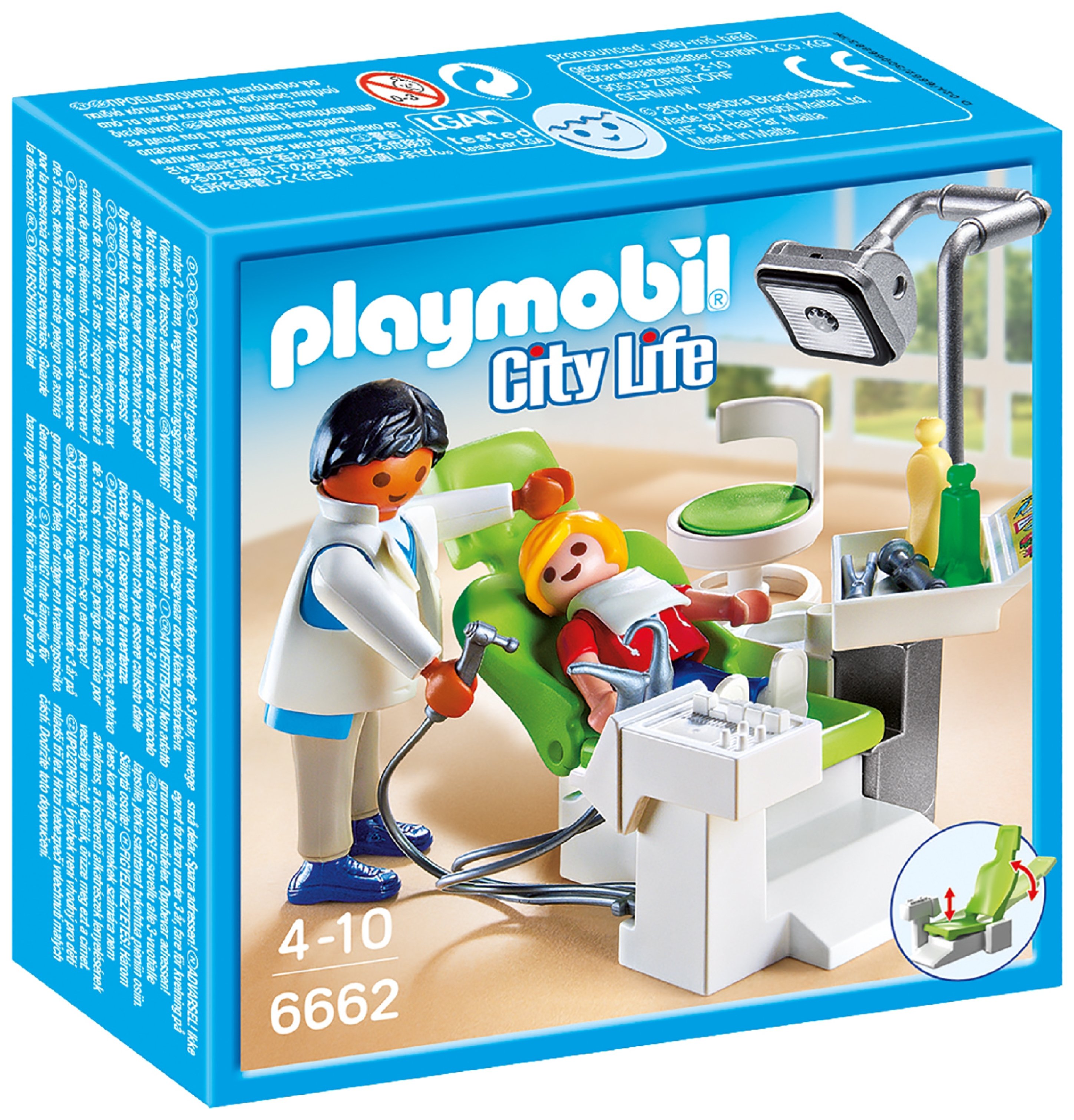 Playmobil 6662 City Life Dentist with Patient. Review