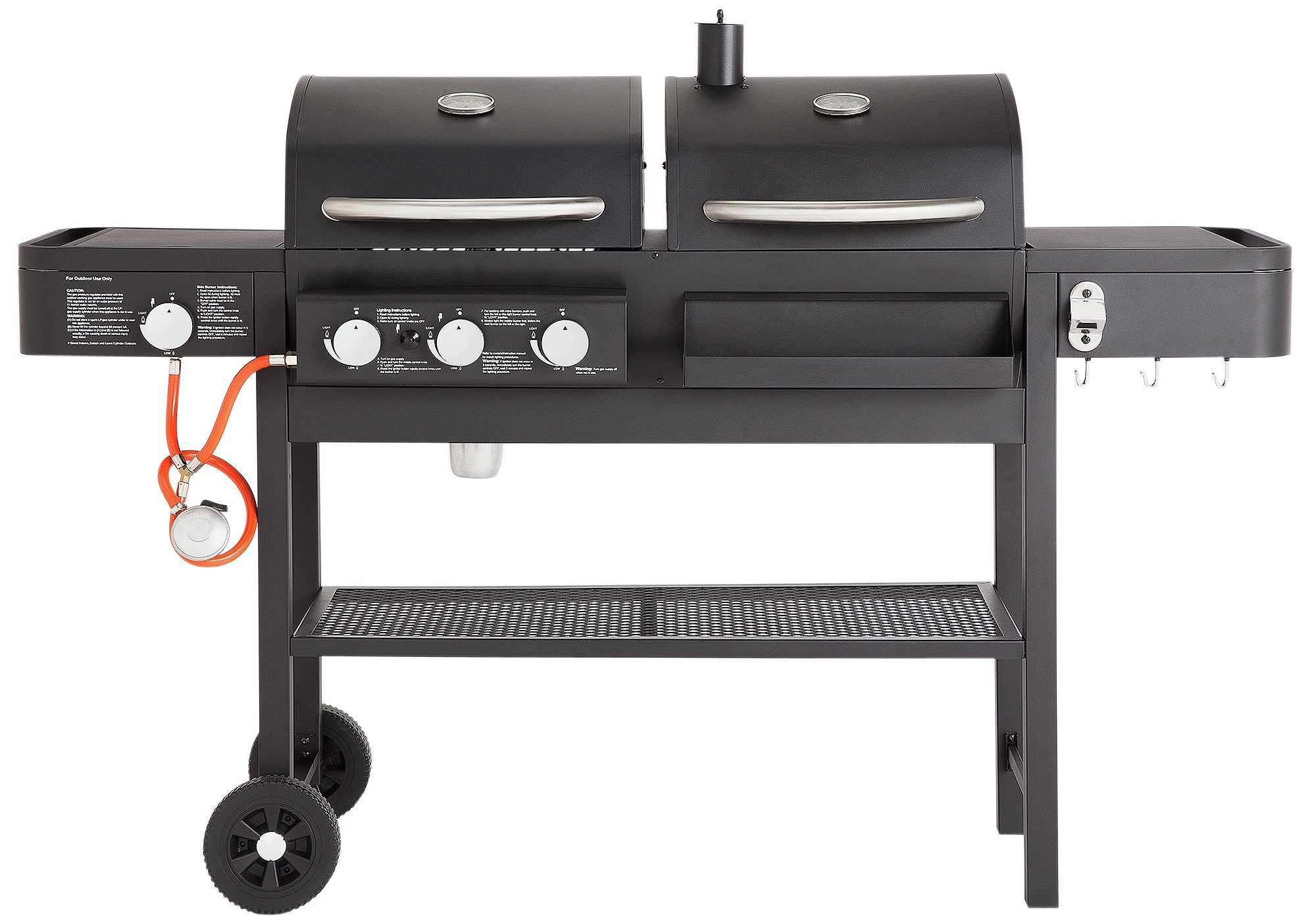 Dual Fuel Charcoal And Gas Combo Grill 4949