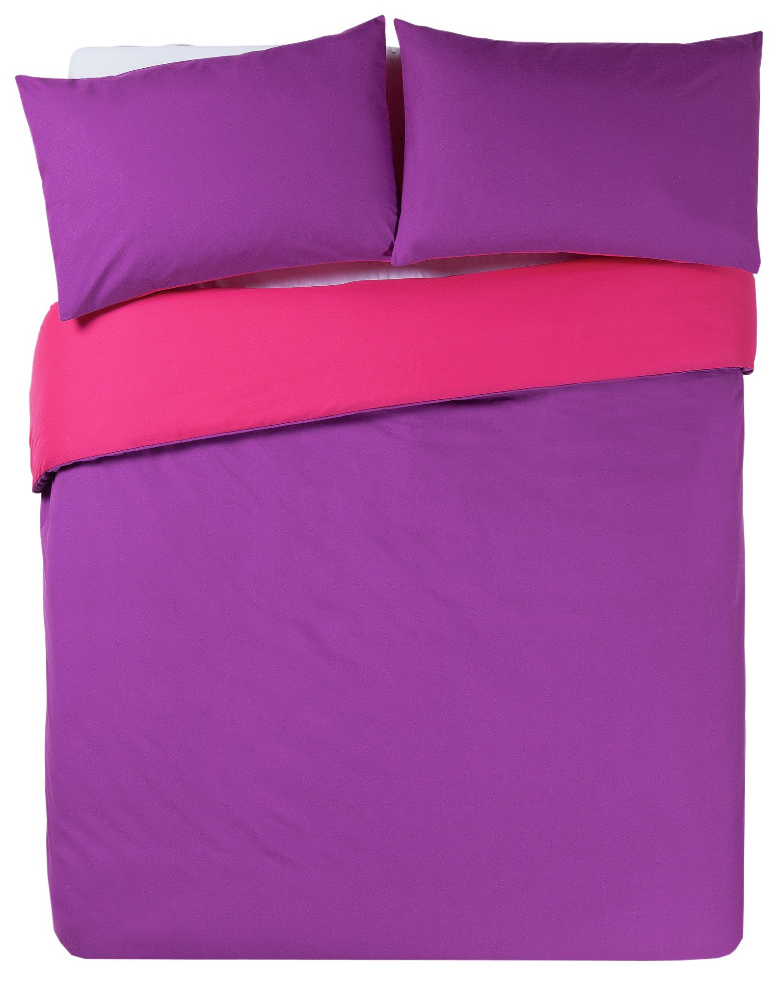 ColourMatch Grape/Funky Fuchsia Bedding Set - Double Review