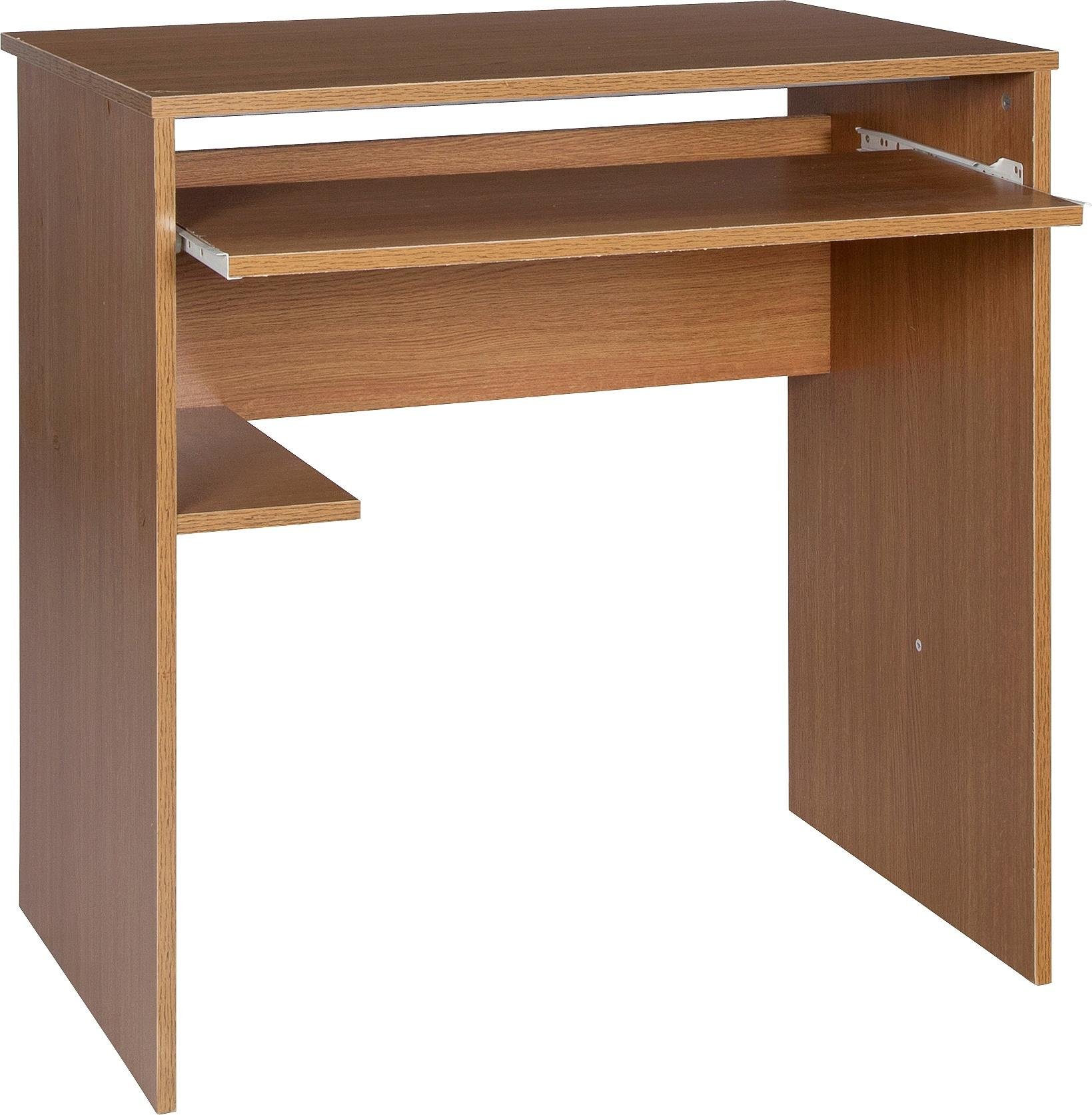 Buy Argos Home Office Desk and Chair Set Oak Effect Limited stock