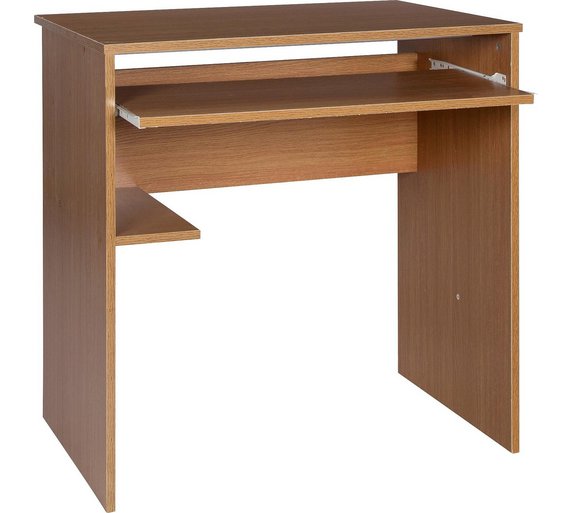 Buy HOME Office Desk and Chair Set - Oak Effect at Argos.co.uk - Your