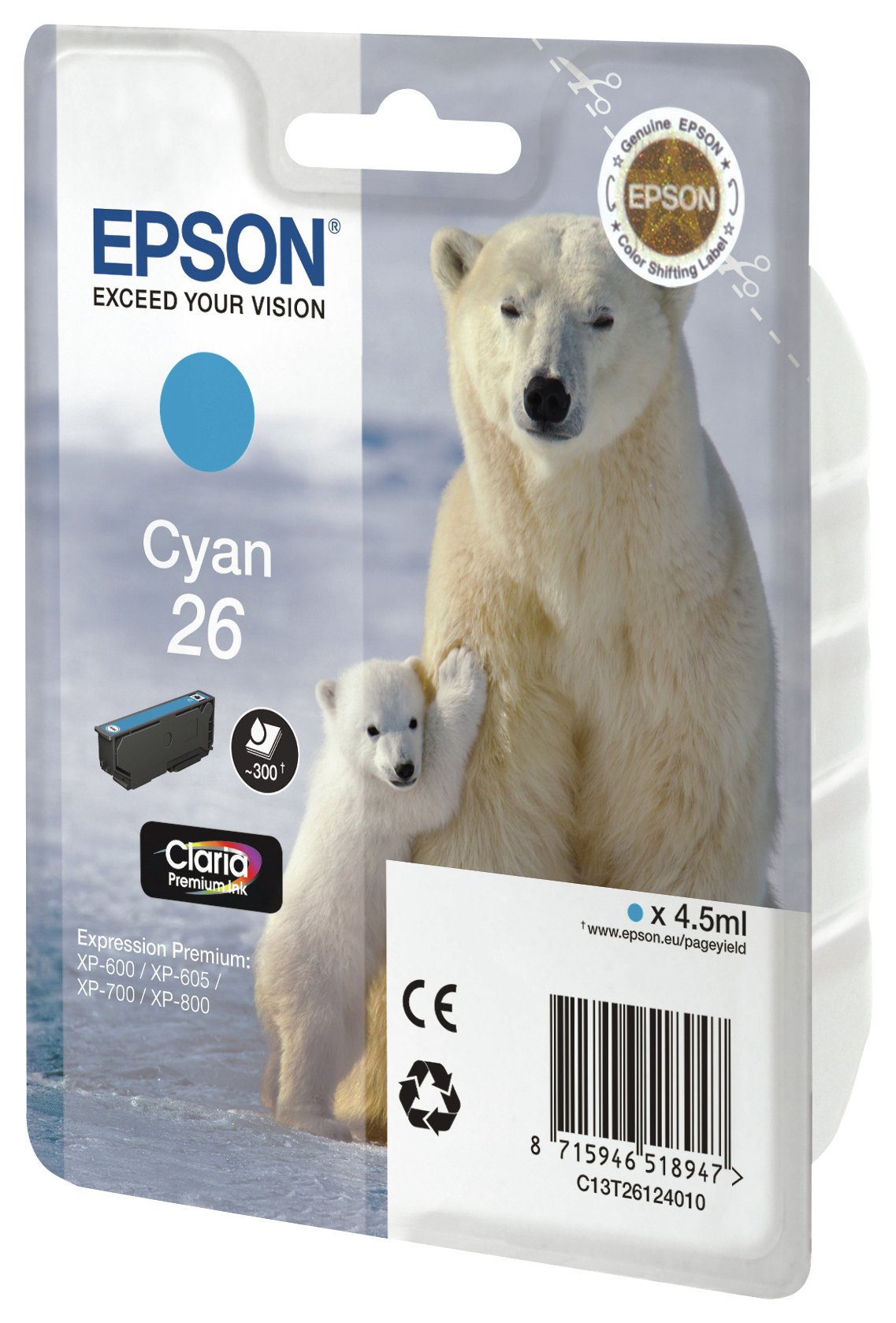 Epson Polar T2612 Standard Ink Cartridge review