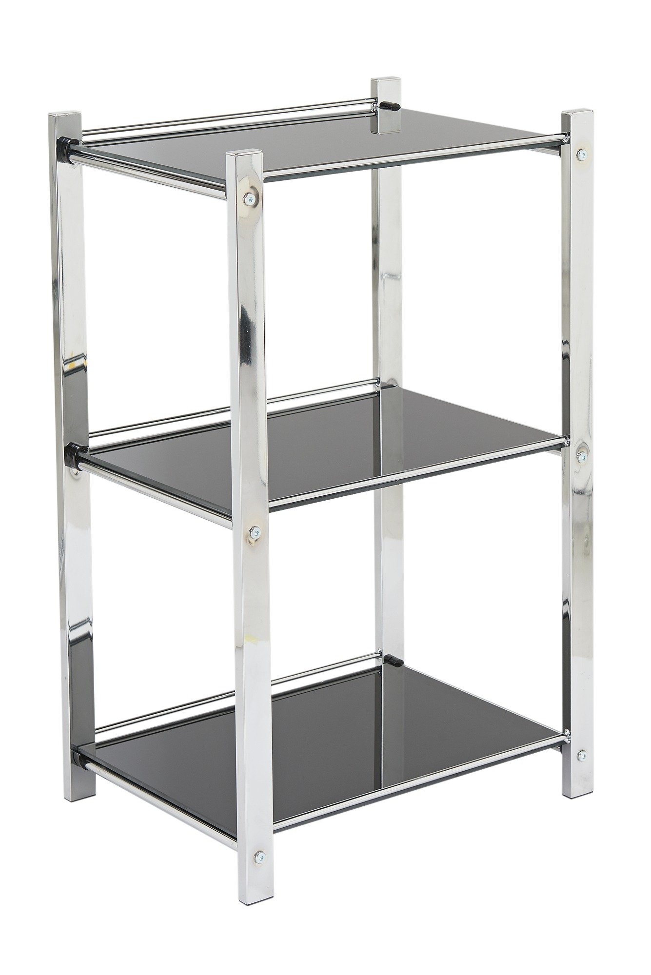 Hygena Onyx 3 Tier Glass Shelf Unit Review