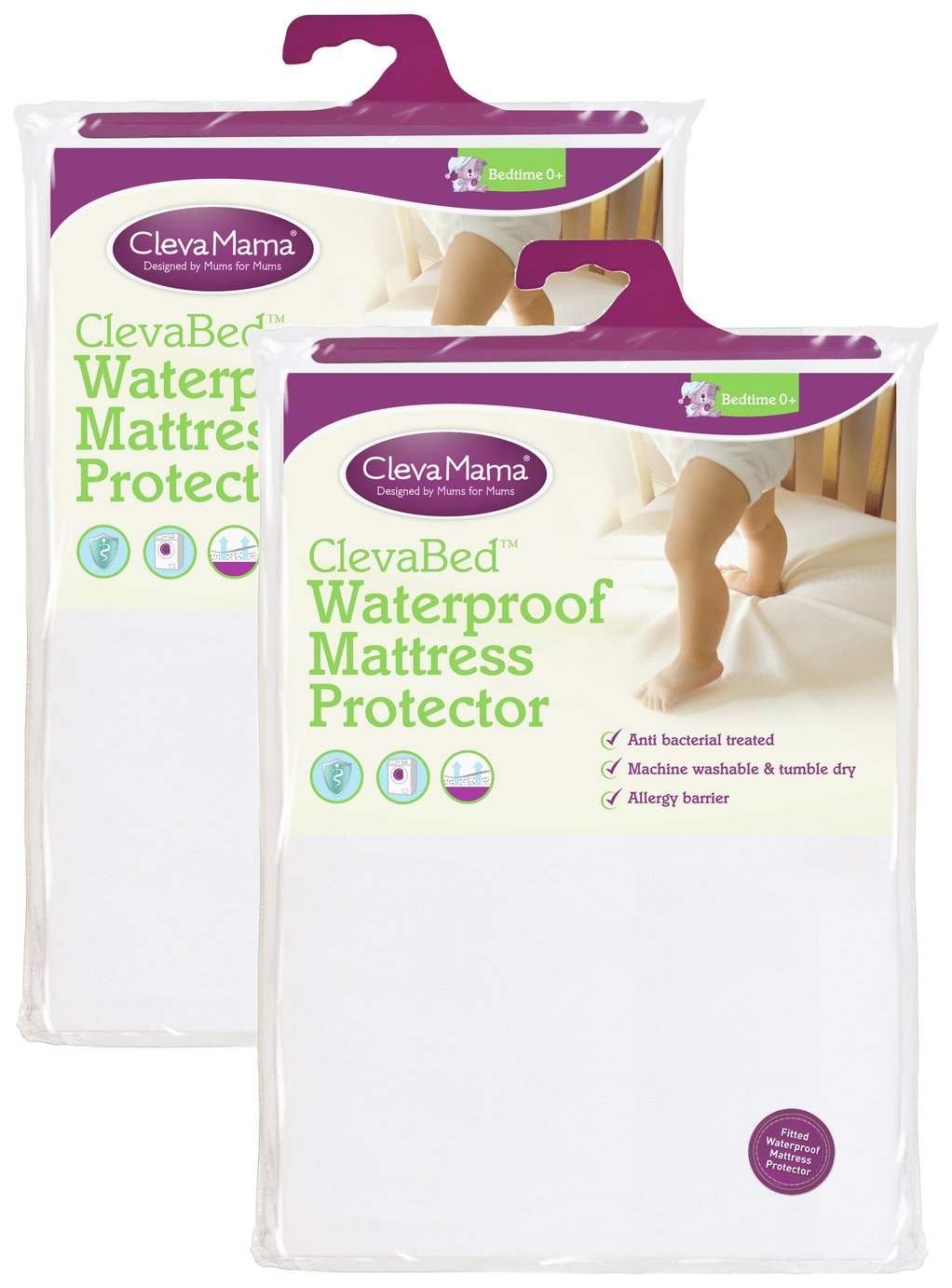 clevamama waterproof mattress protector