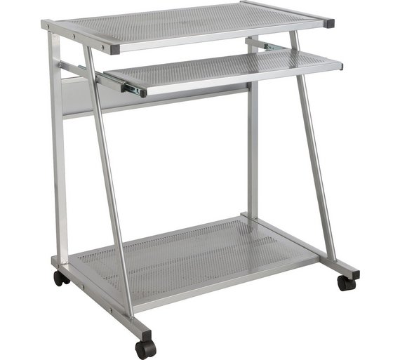 Buy HOME Metal PC Trolley Silver at Argos.co.uk Your Online Shop