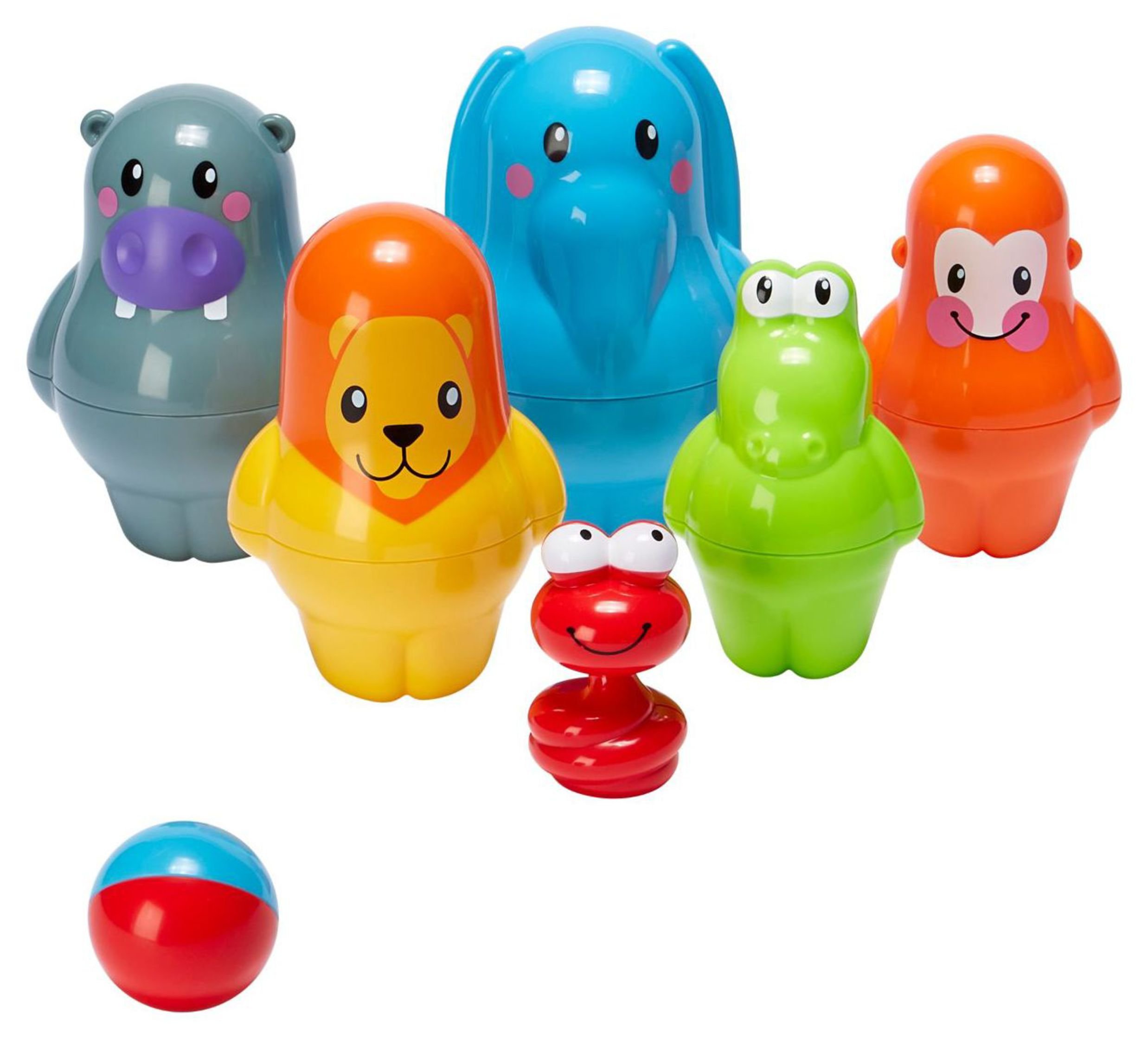 jungle bowling set
