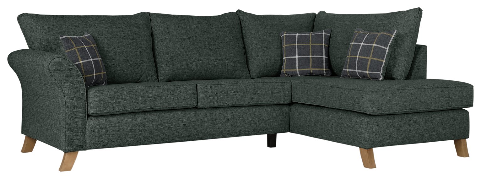 Collection - Kayla High Back Right Hand Corner - Sofa - Charcoal Review