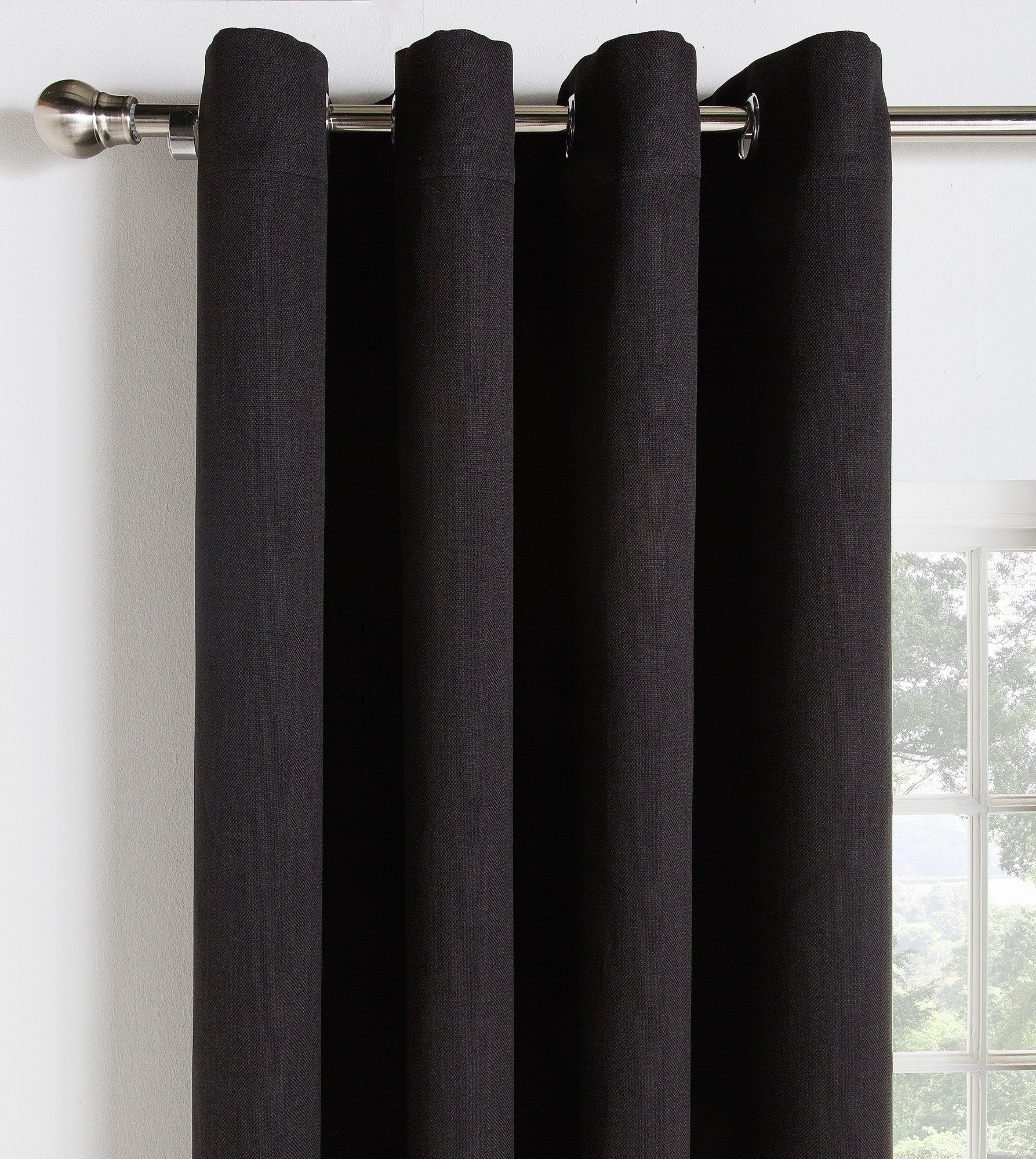 Collection Linen Look Blackout Curtains - 168x183cm Review