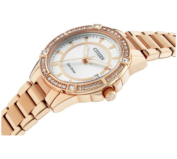 Buy Citizen Ladies' EcoDrive Stainless Steel Bracelet Watch at Argos