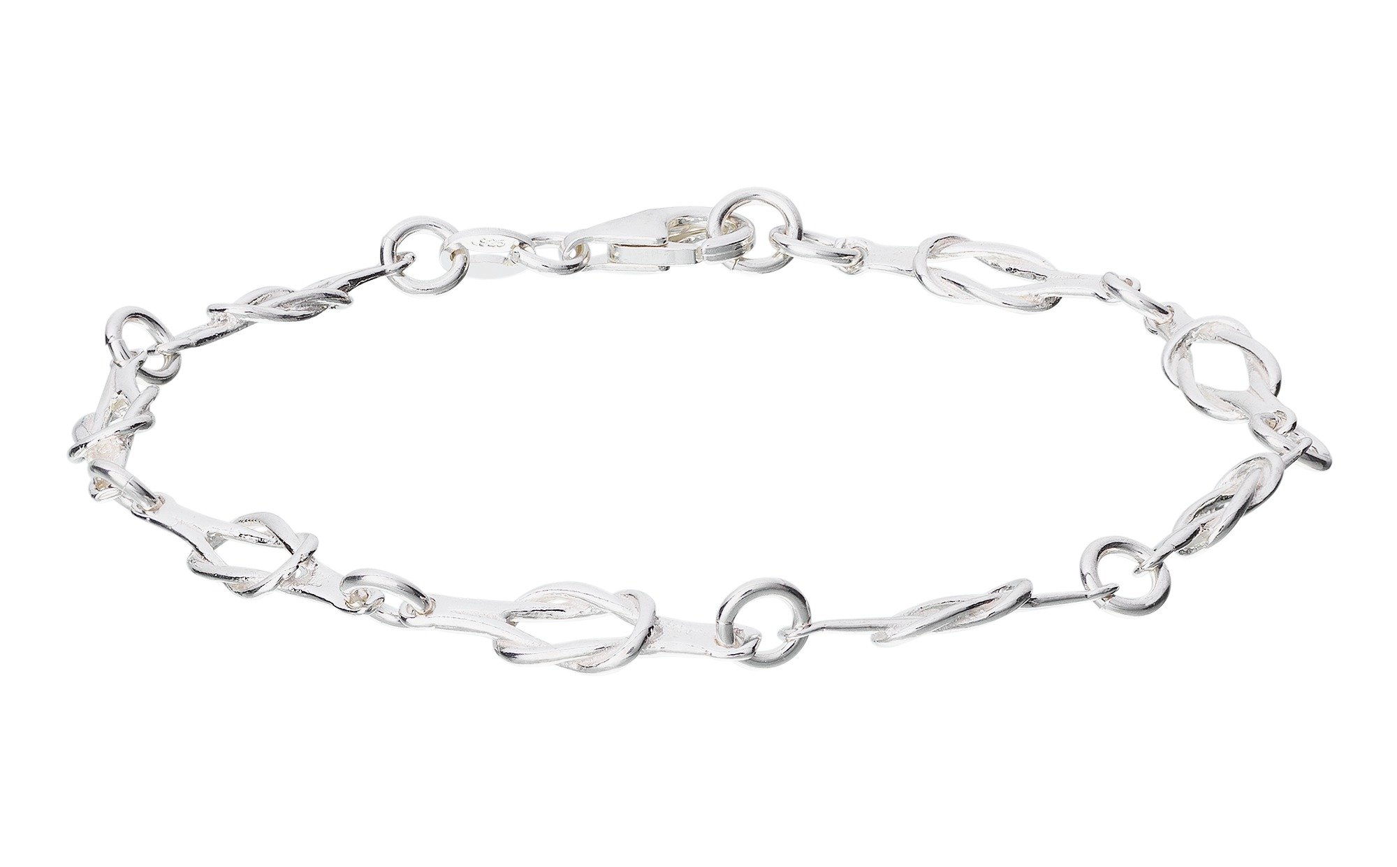 Revere Italian Sterling Silver Love Knot Bracelet review