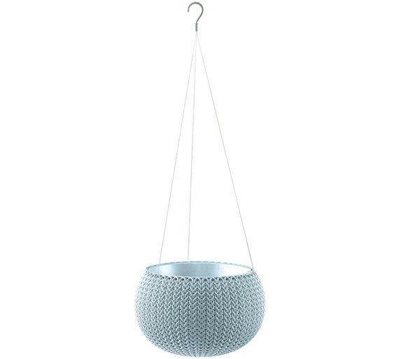 Buy Keter Knit Hanging Basket Misty Blue at Argos.co.uk Your Online