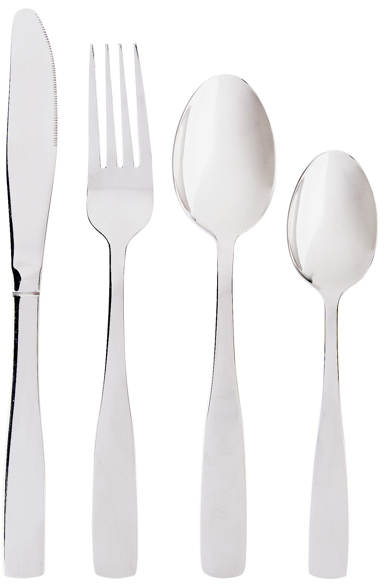 HOME 16 Piece Stainless Steel Square Cutlery Set Review