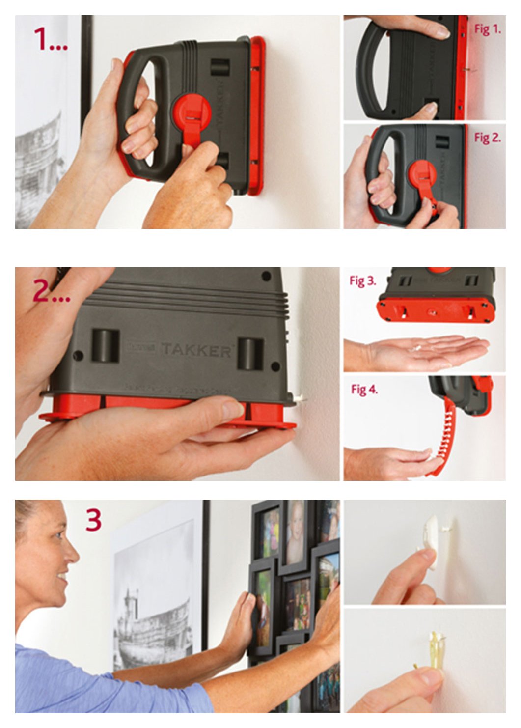 Takker Hardwall Picture Hanging Kit. review