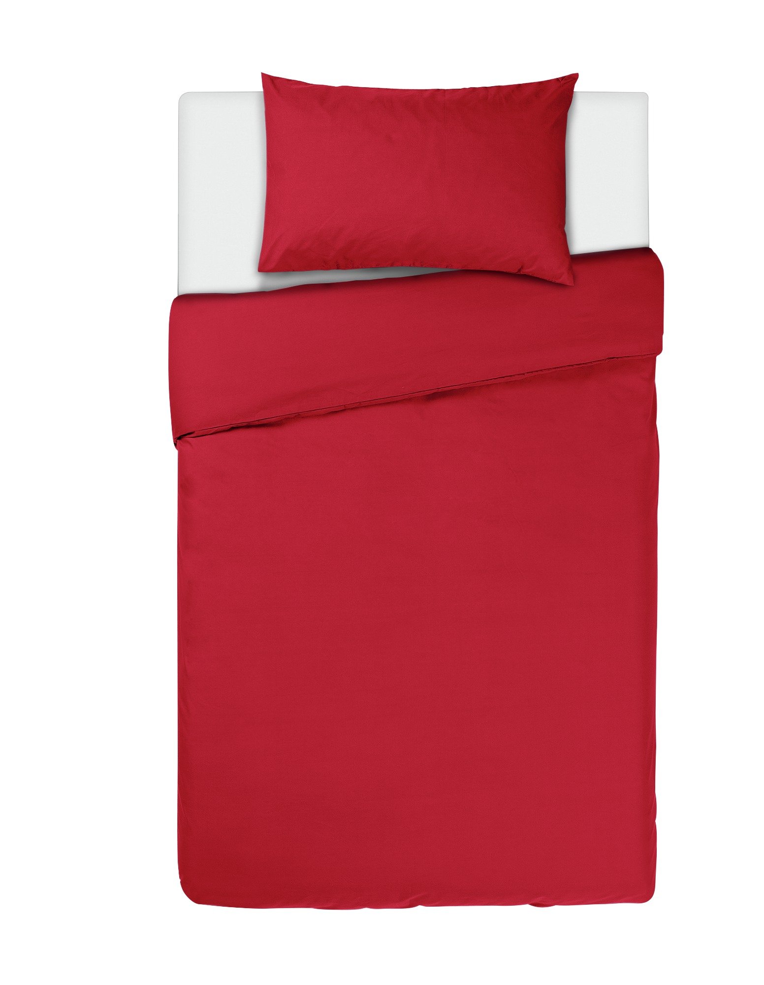 ColourMatch Poppy Red Bedding Set - Single Review