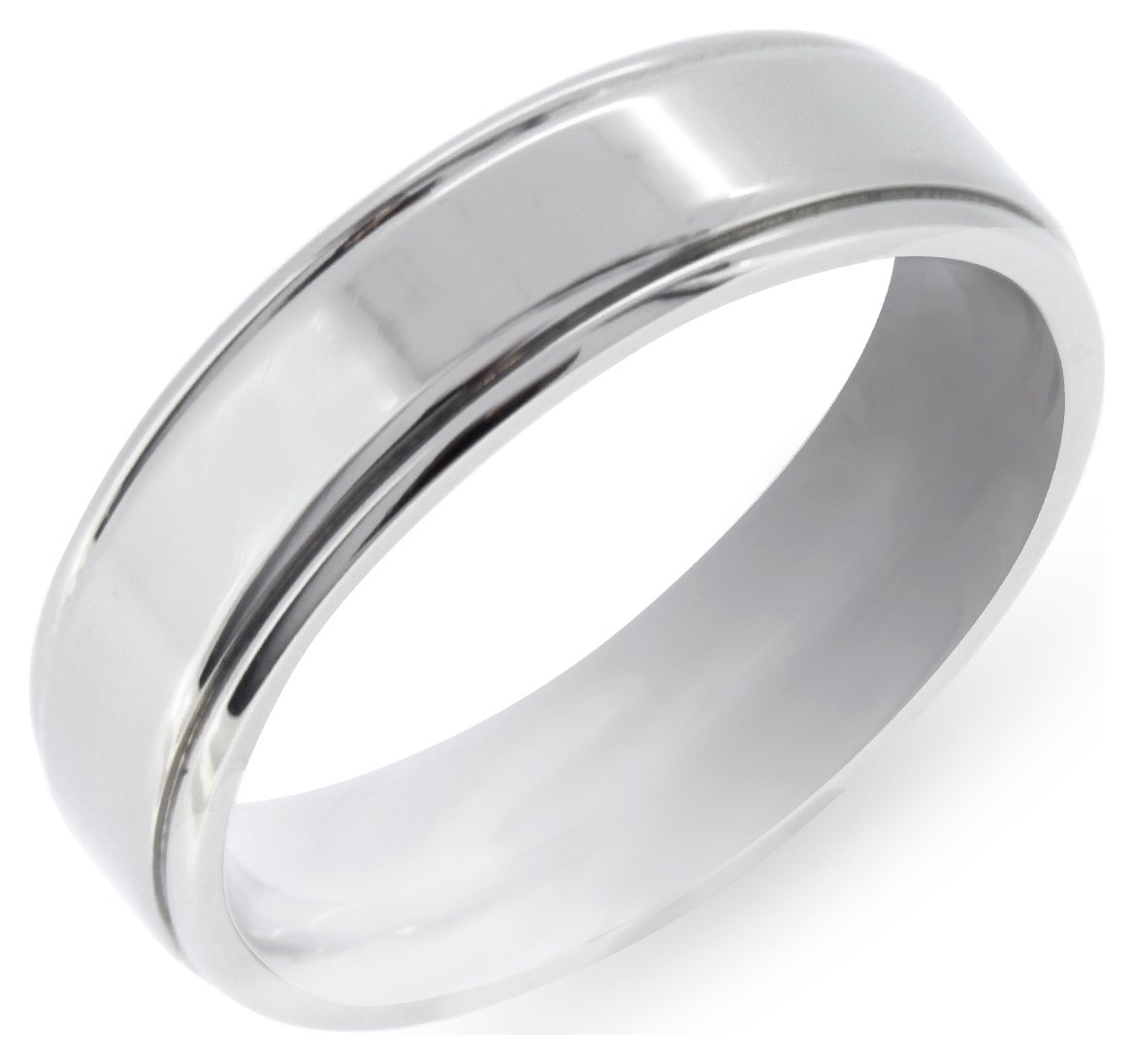 Revere Men's Titanium Brushed Ring Boxed review