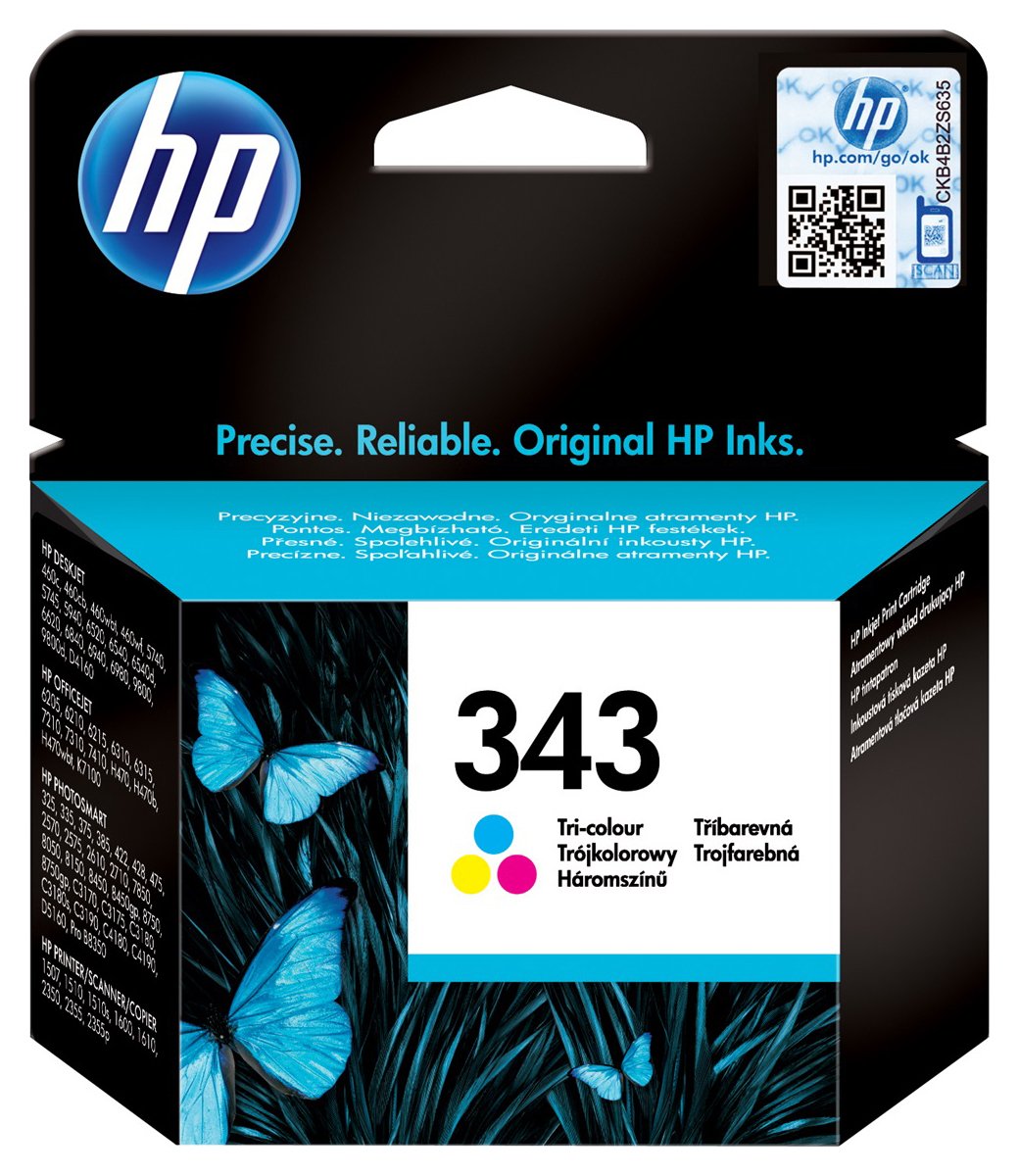 HP 343 STD Cyan/Magenta/Yellow Ink Cartridge Review