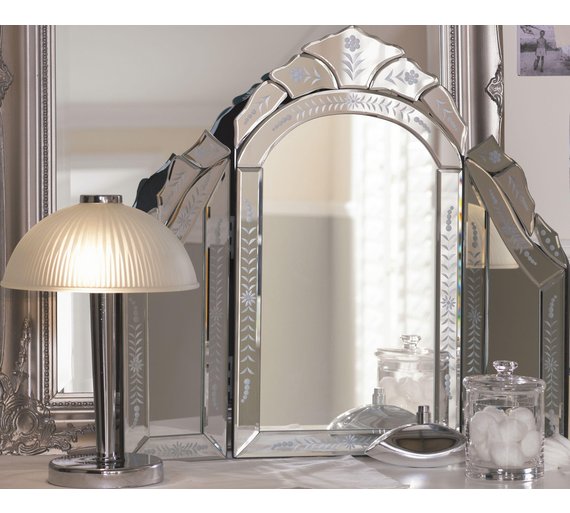 Buy Collection Dressing Table Mirror Silver at Argos.co.uk