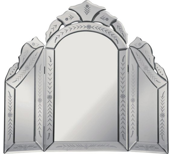 Buy Collection Dressing Table Mirror Silver at Argos.co.uk