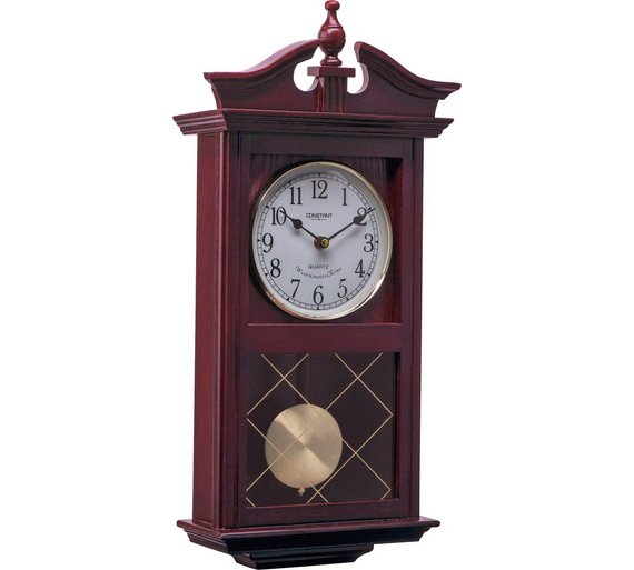 Buy HOME Dark Oak Regulator Pendulum Wall Clock at Argos.co.uk Your